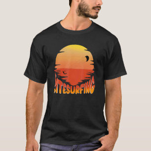 Camiseta Kitesurf En Los Deportes Acuáticos Sunset
