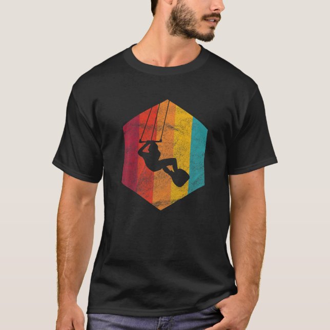 Camiseta Kitesurf Retro Kite Board Wind Surf Sport (Anverso)