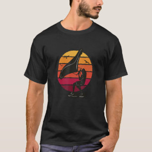 Camiseta Kitesurf Retro Sunset Water Sport