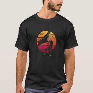 Camiseta Kitesurf Retro Sunset Water Sport