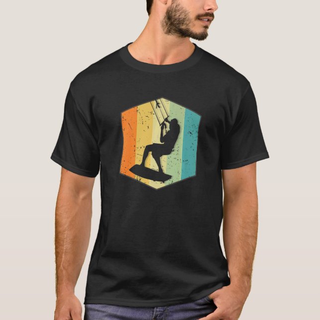 Camiseta Kitesurfer Kiteboarding Kitesurfer Vintage (Anverso)