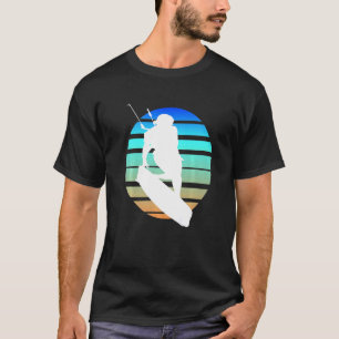Camiseta Kitesurfers Freestyle Kite White Silhouette