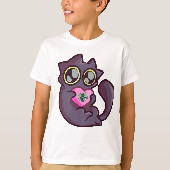 Camiseta KitKat te ama - The Alaska Cat Cafe (Anverso)