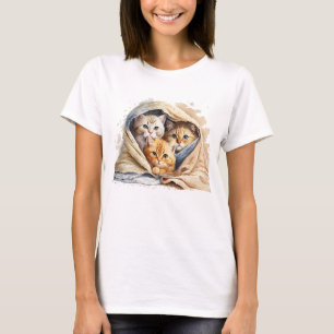 CAMISETA KITOS CUIDADOS ENCHUFE BAJO MANTELES DE PASTEL