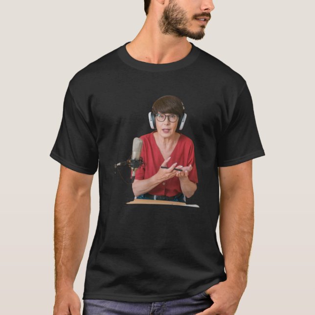 Camiseta kitschly fabuloso programa de radio de los años 50 (Anverso)