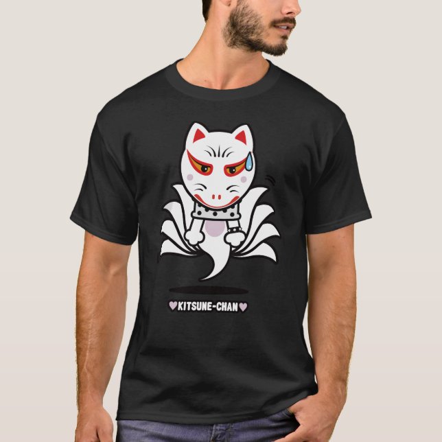 Camiseta ♥Kitsune-Chan♥ (proyección astral) (Anverso)
