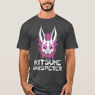 Camiseta Kitsune Cultura japonesa Fox Art Whisperer Animal