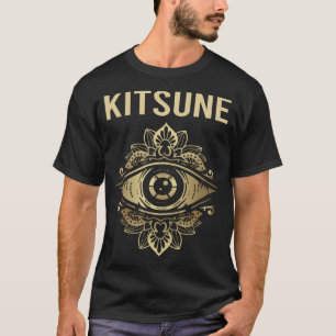 Camiseta Kitsune de Ojos Vigilantes