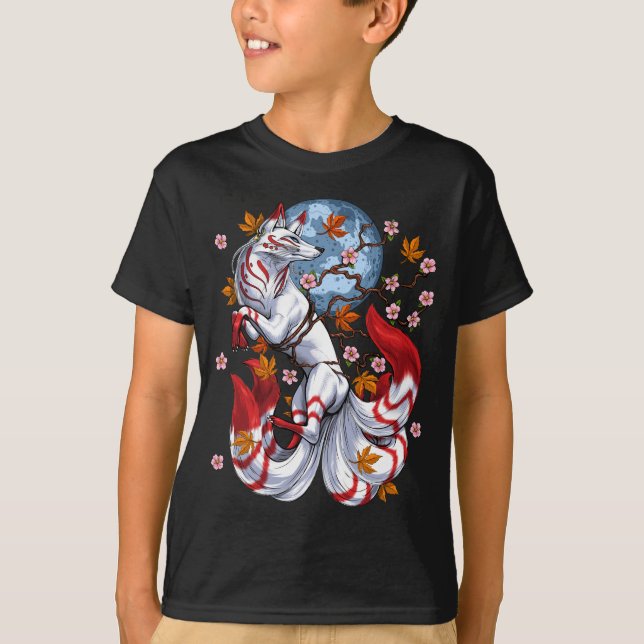 Camiseta Kitsune Japanese Fox (Anverso)