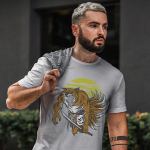 Camiseta Kitsune japonés