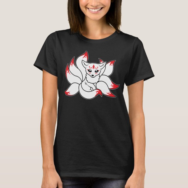 Camiseta Kitsune Kami Anime Kawaii (Anverso)