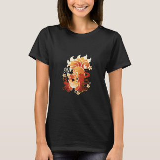 Camiseta Kitsune Kawaii