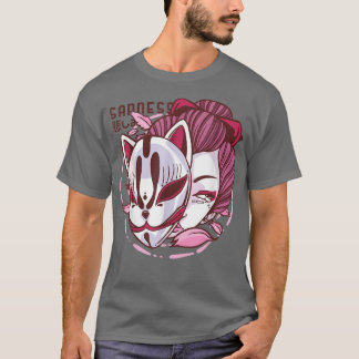 Camiseta Kitsune, la tradición de las nueve mascarillas jap
