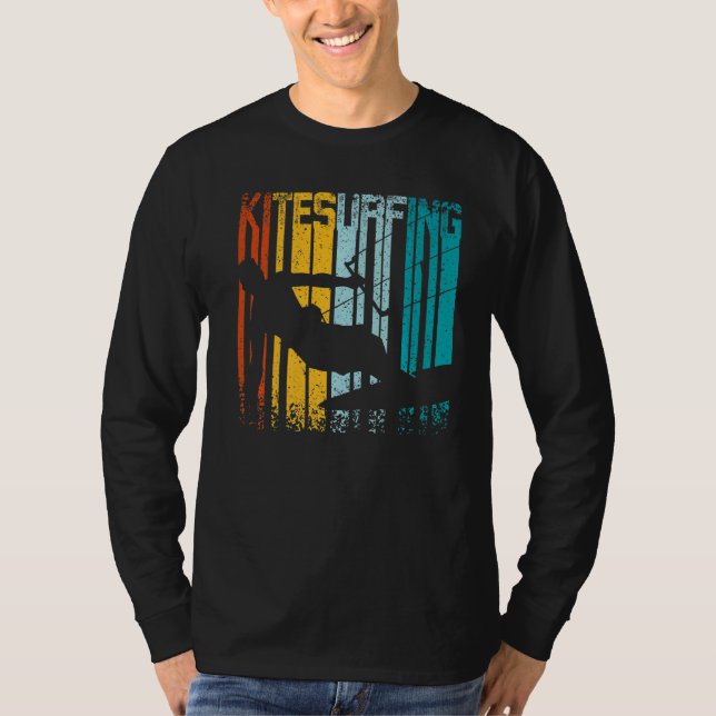 Camiseta Kitsurfer Retro Vintage Kitesurf (Anverso)