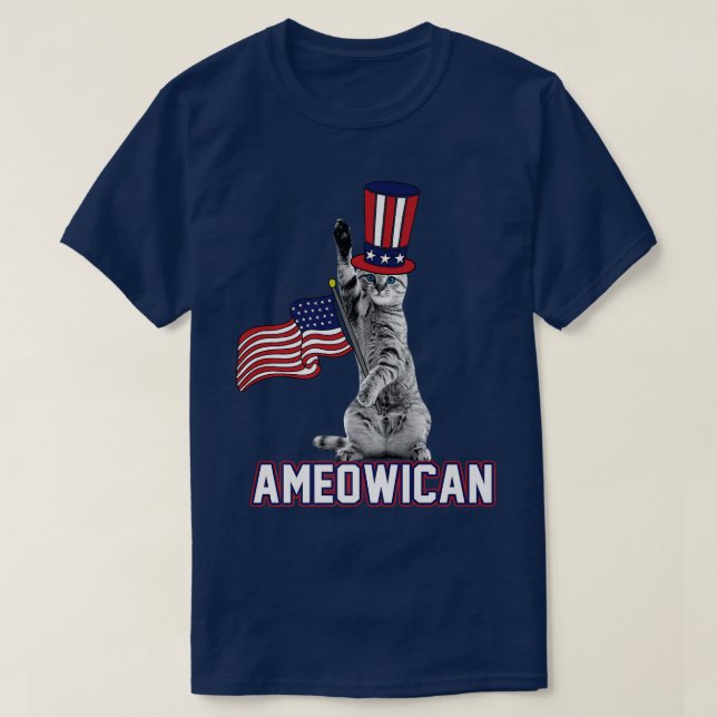 Camiseta Kitten americano  (Diseño del anverso)