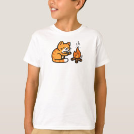 Camiseta Kitten Campfire