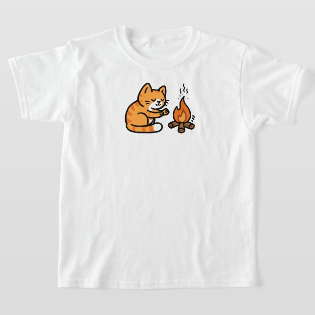 Camiseta Kitten Campfire (Distribución)