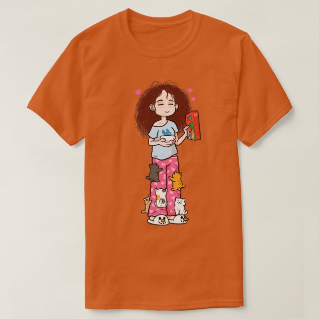 Camiseta Kitten Pants (Diseño del anverso)