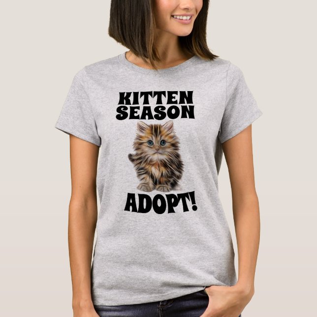 CAMISETA ¡KITTEN SEASOPT! CAT T-SHIRTS (Anverso)
