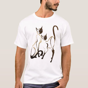 Camiseta KittiesT-Camisa siamesa 2