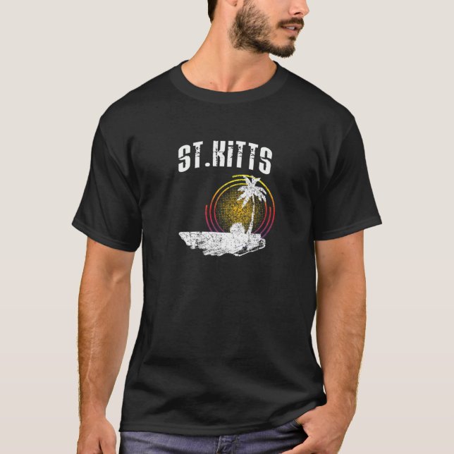 Camiseta Kitts T Shirt Saint Kitts Caribbean Island Life G (Anverso)