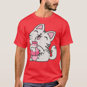 Camiseta Kitty 535 gráfico del Manga Harajuku del Japón