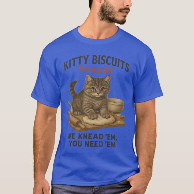 Camiseta Kitty Biscuits Bakery Funny Cat baking for cat lov (Anverso)