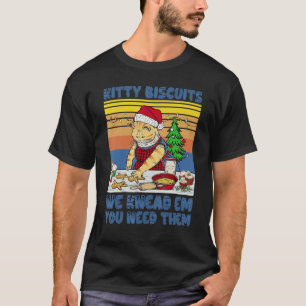 Camiseta Kitty Biscuits Navidades Cat Baking