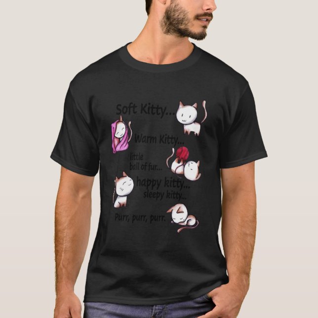 Camiseta Kitty Cálido Ball De Fur Happy Kit (Anverso)
