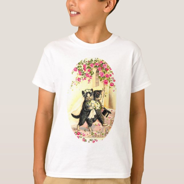 Camiseta Kitty Cat Boda (Anverso)