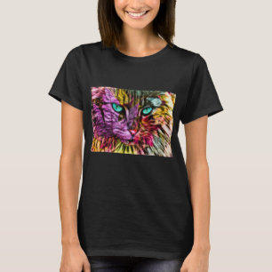Camiseta Kitty Cat Kitten Artsy Design