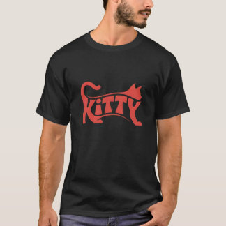 Camiseta Kitty Cat Word Art Men's T-Shirt