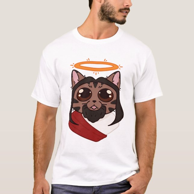 Camiseta Kitty Christ (Anverso)