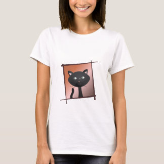 Camiseta KItty con palillos arriba