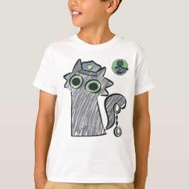 Camiseta Kitty Cop – Purrtect & Serve Kids