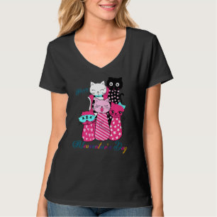 Camiseta Kitty Cote Happy Meowentine S Day Funny Valentine