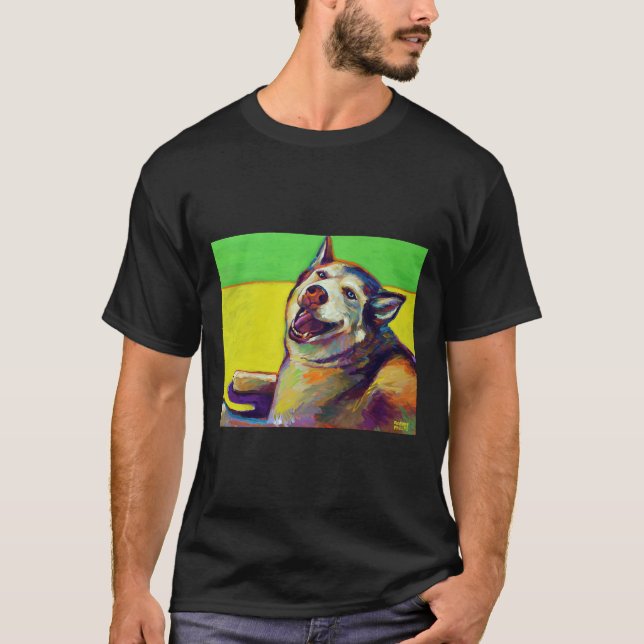 Camiseta Kitty El Husky Siberiano (Anverso)