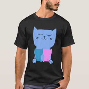 Camiseta Kitty Funny Cats Dad Cool Novelty