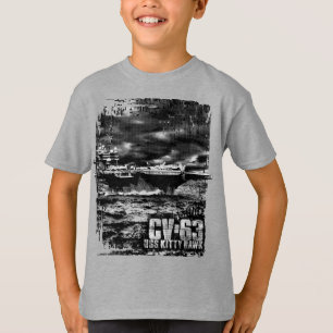 Camiseta Kitty Hawk, portaaviones