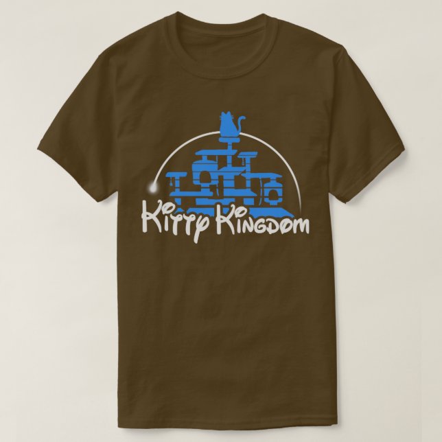 Camiseta Kitty Kingdom Funny Parody Cat Tower (Diseño del anverso)