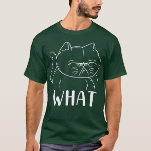 Camiseta Kitty Kitten, el extraño y gracioso dueño de un ga