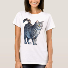 Camiseta ¡Kitty, Kitty! ¡Todo el mundo ama a un gato de Tab