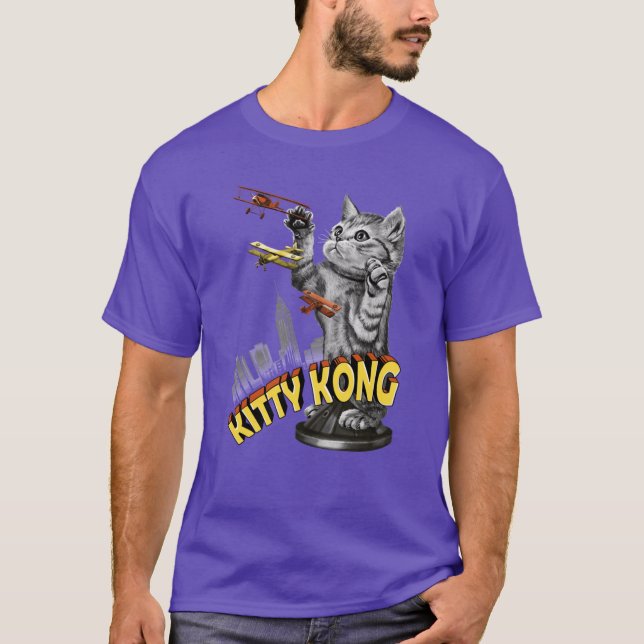 Camiseta Kitty Kong retro (Anverso)
