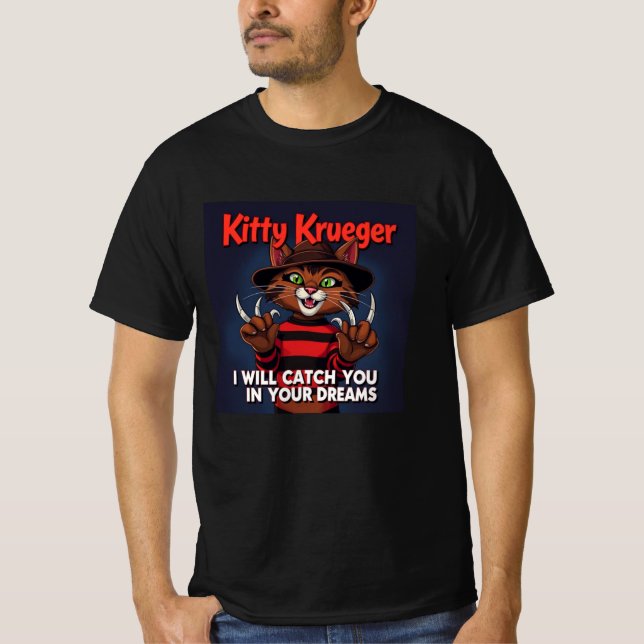 Camiseta Kitty Krueger te atraparé en tus sueños (Anverso)