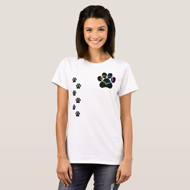 Camiseta KITTY LOVE Black (Anverso completo)