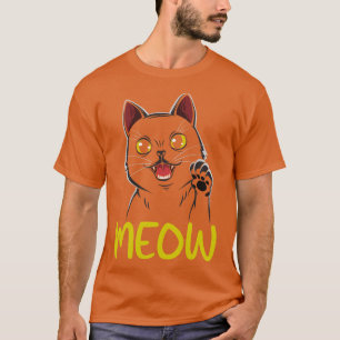 Camiseta Kitty Meow lindo gato
