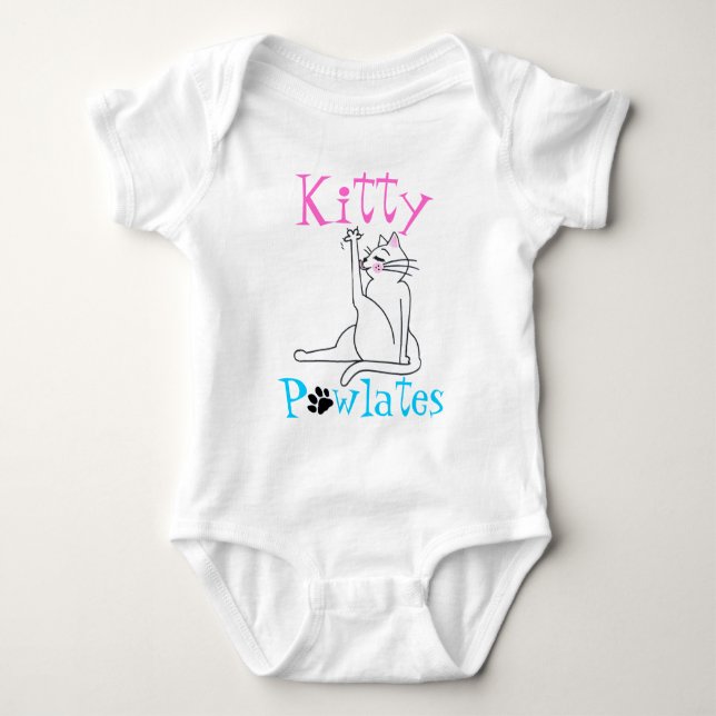 Camiseta Kitty PAWlates (Anverso)