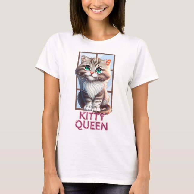 Camiseta Kitty Queen (Anverso)