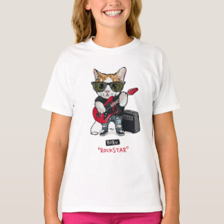 Camiseta Kitty Rockstar T-Shirt
