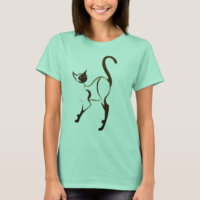 Camiseta Kitty Siamesa (Anverso)